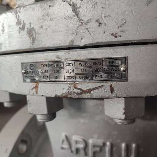 گیت ولو فولادی  کلاس 300 اینکونل